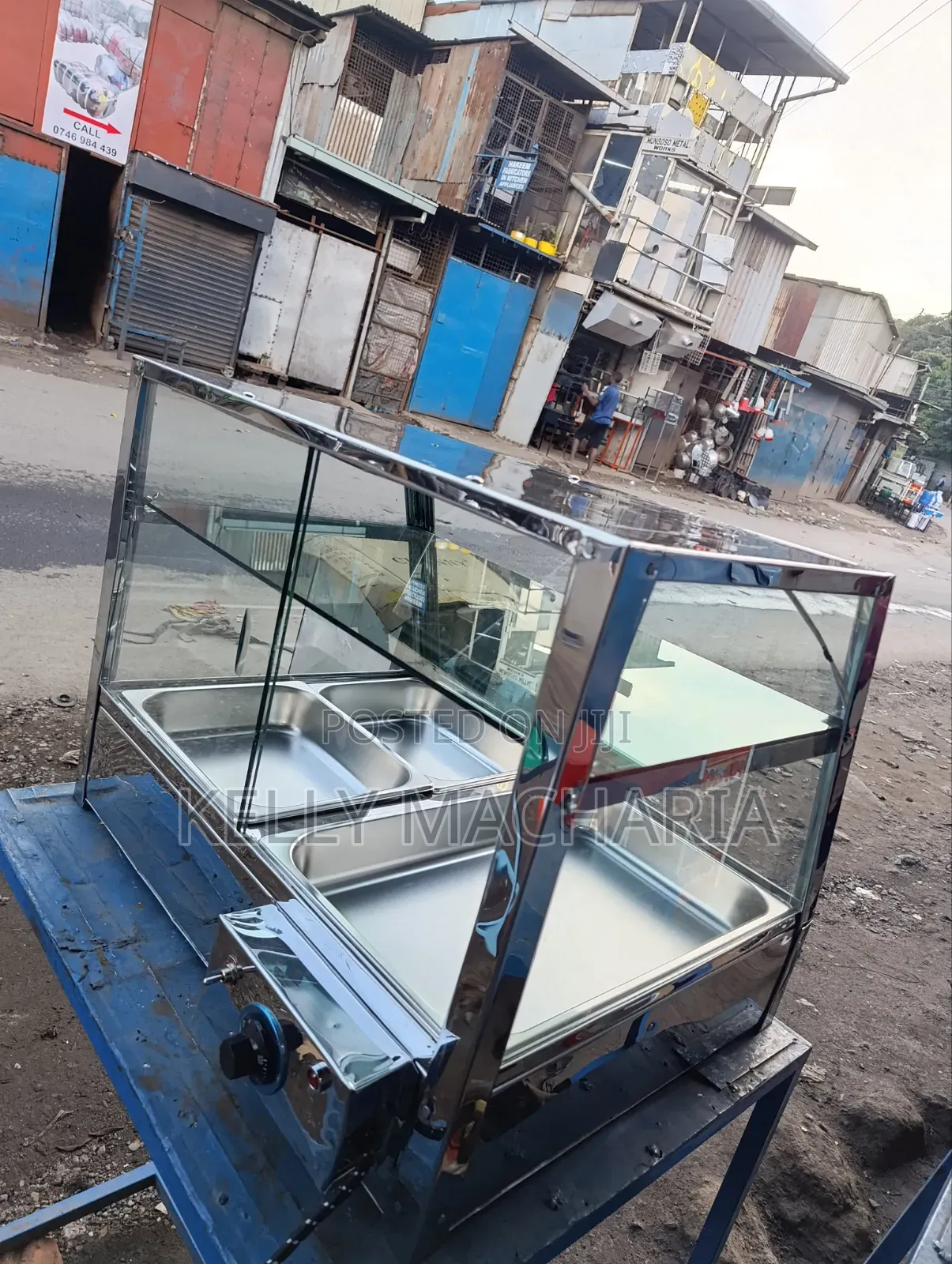 Big Sizes Stainless Food Display Unit