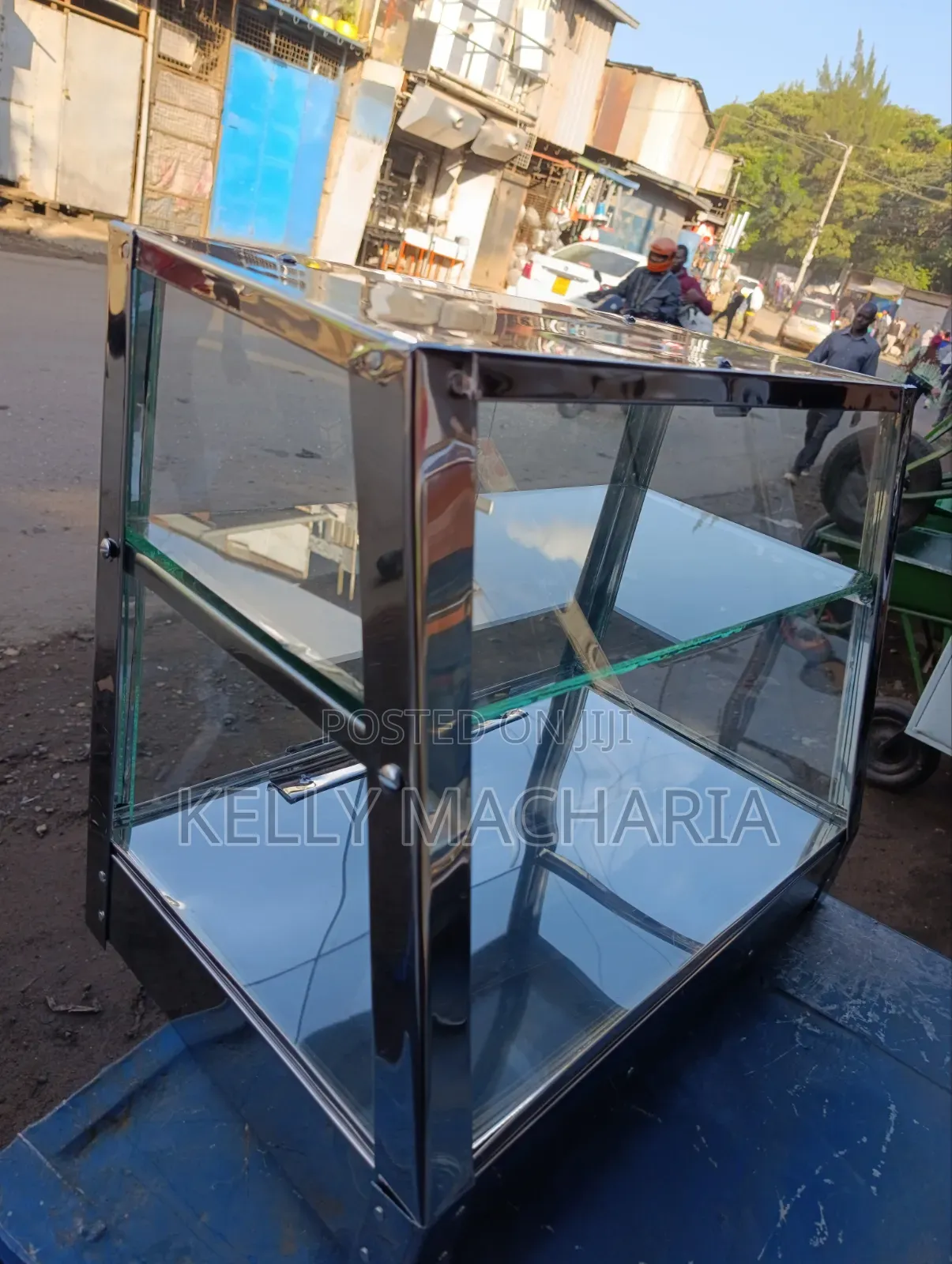 Charcoal Stainless Steel Food Display and Warmers