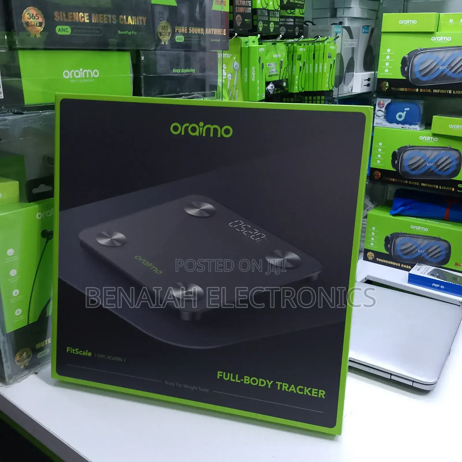 Oraimo Personal Weighing Scale,Data Sync With App