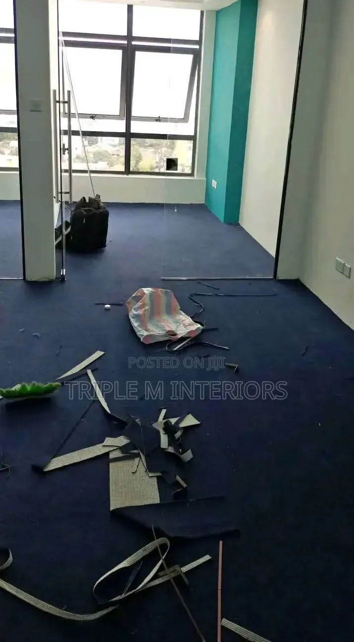 Long-Life Blue Delta Floor Cover