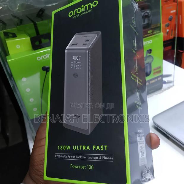 Laptop Powerbank Professional Oraimo Powerbank 27600mah,130watts Fast