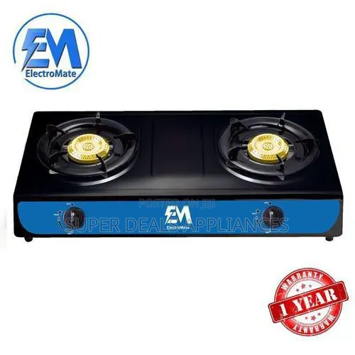 Metallic 2 Burner Table Top Cooker