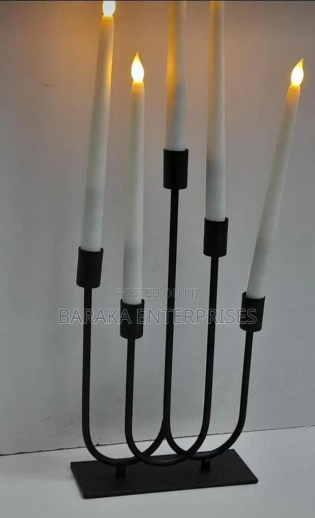 *Classic 5 in 1 Metallic Candle Holder - thumbnail 3