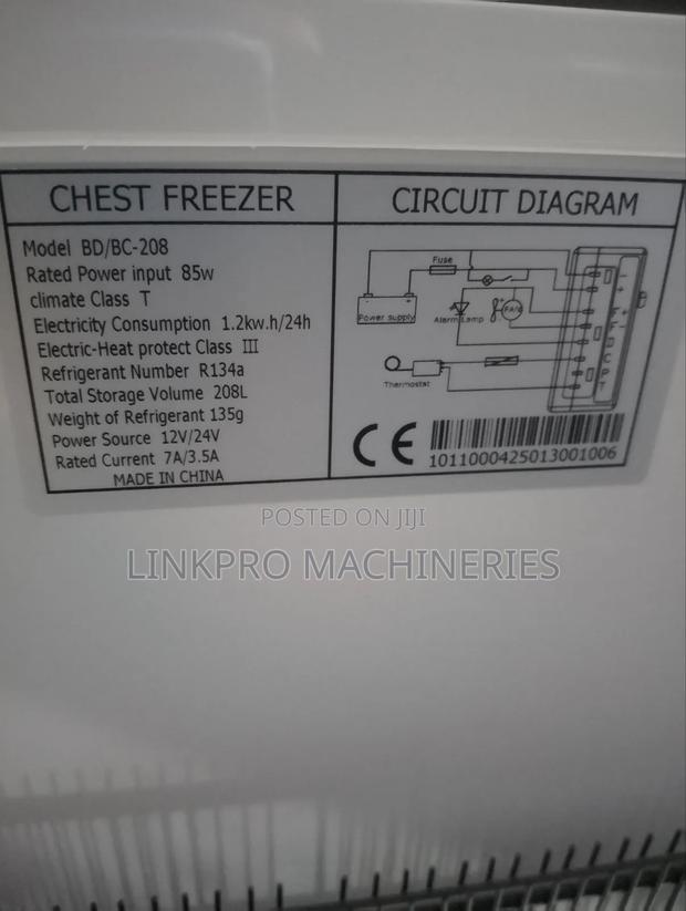 208 Litres Dc Class a Chest Freezer - thumbnail 2