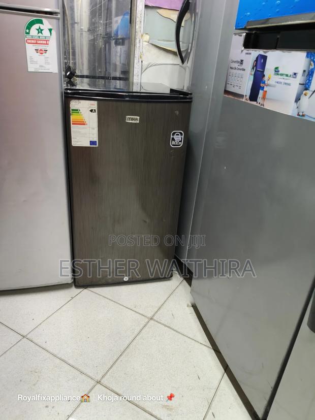 Mika 90litres Gray Fridge - main view