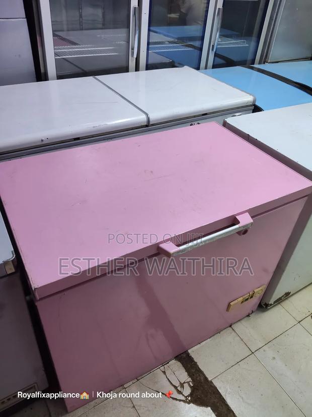Pink Deep Freezer on Sale