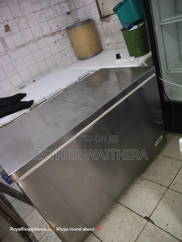 Stainless Steel 450litres Chest Freezer