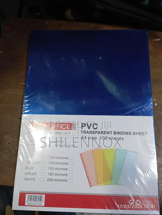 PVC Cover Binder