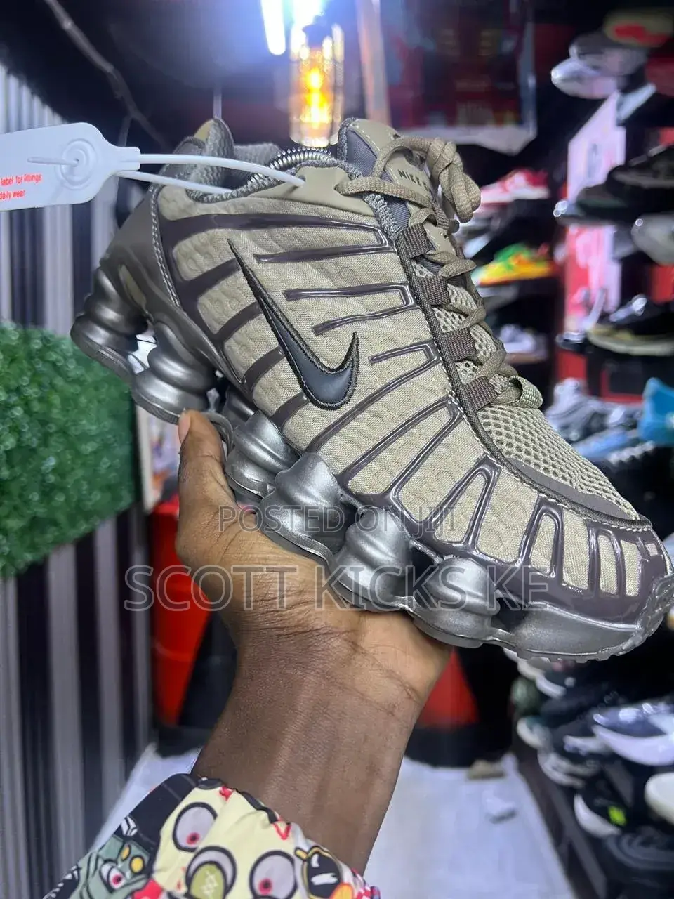 Nike Shoxs Tl Browm