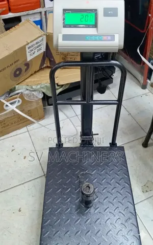 Heavy Duty 300kg A12 Platform Weighing Scale (Small Base)
