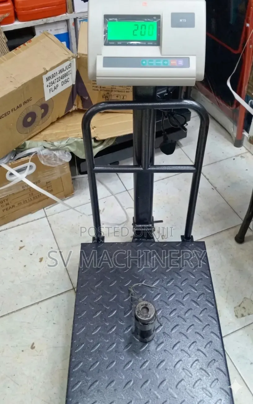 Heavy Duty 300kg A12 Platform Weighing Scale (Small Base)