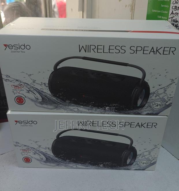 Yesido Ysw11 Portable Bluetooth Heavy Bass Bt Speaker With Long Batte