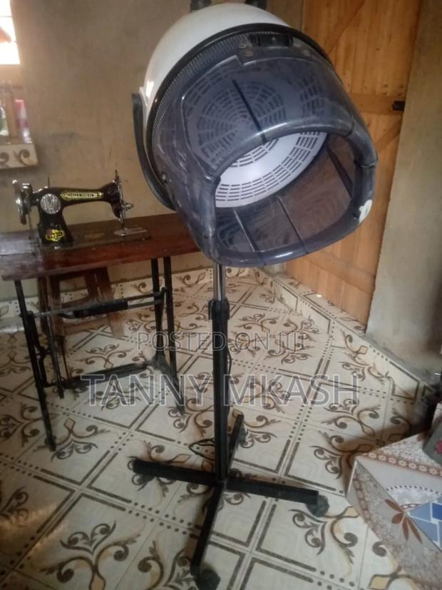 Stand-Mounted Salon Hair Dryer