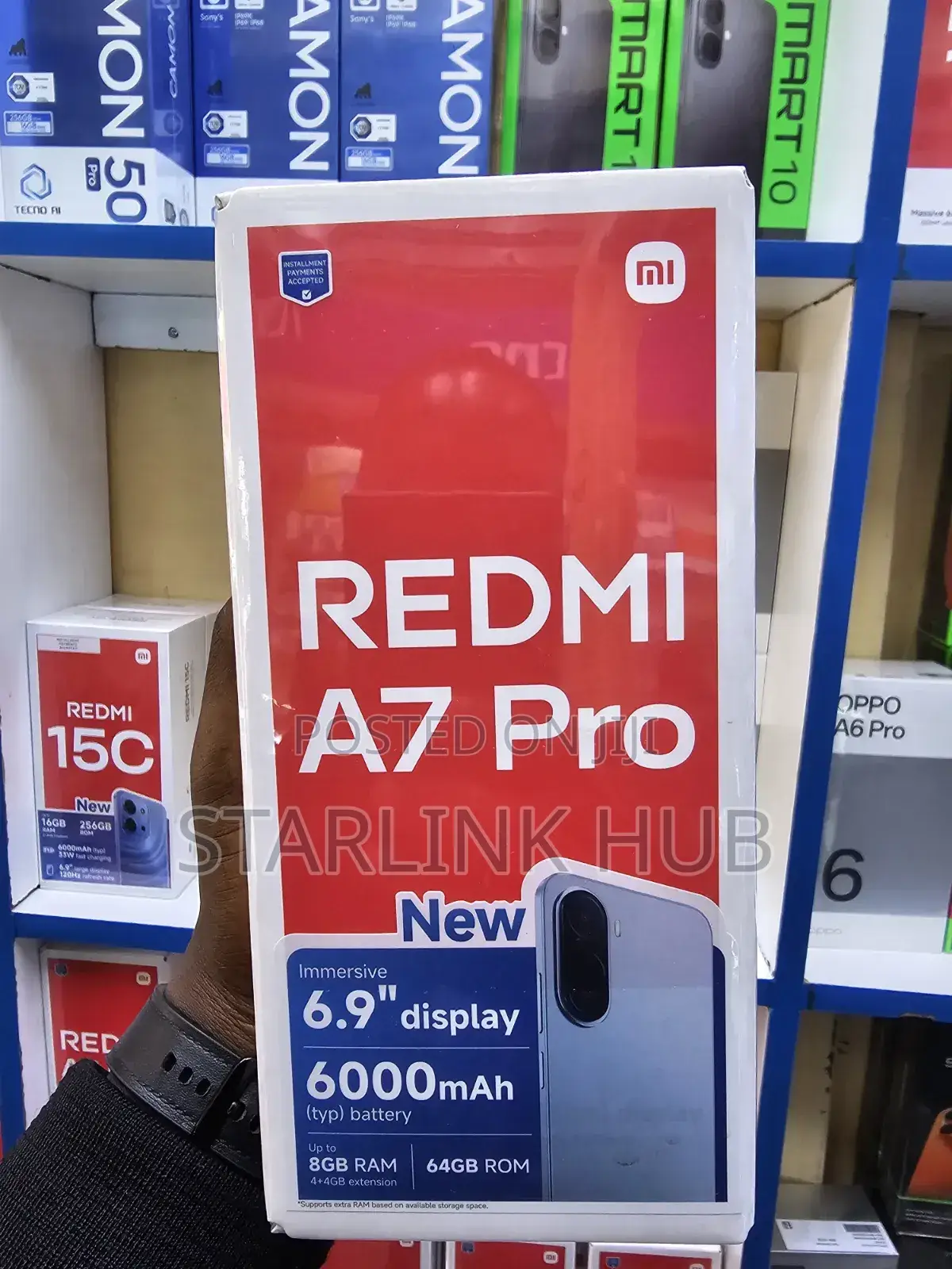 New Xiaomi Redmi A7 Pro 64 GB Black