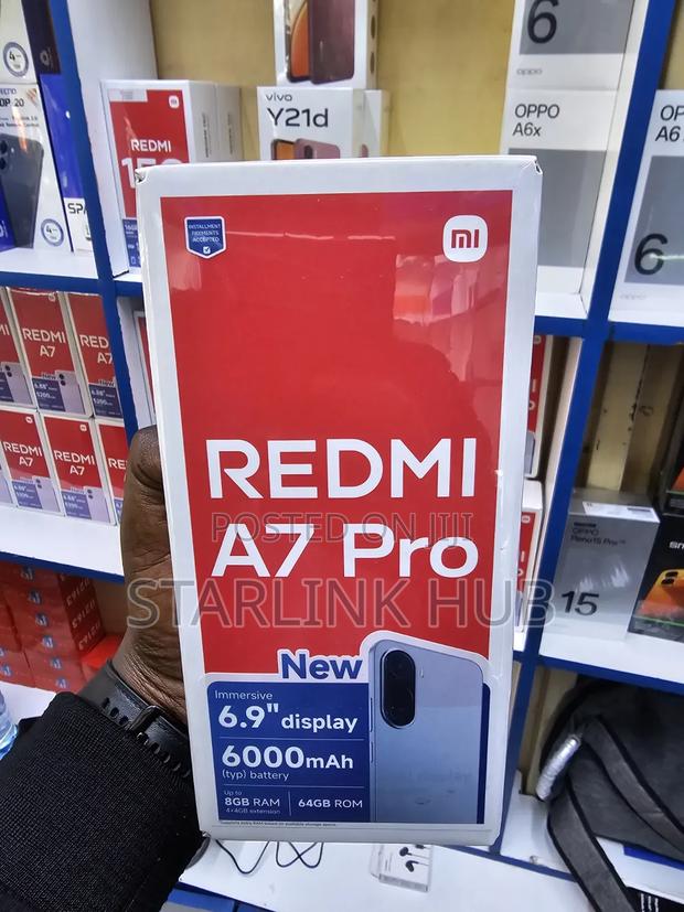 New Xiaomi Redmi A7 Pro 64 GB Black - thumbnail 2