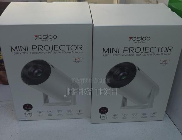 Yesido Mini Tv14 Portable Android-Powered Projector.