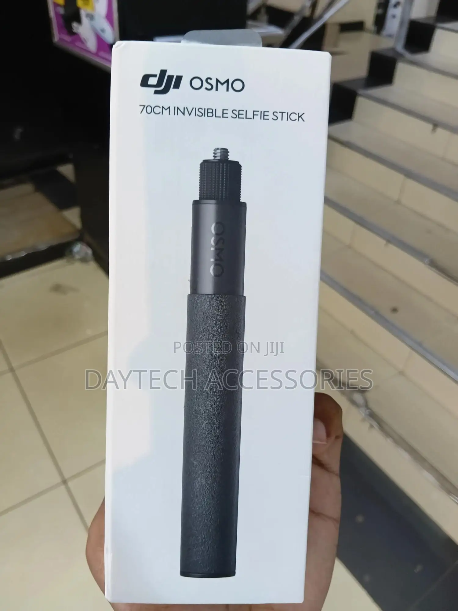 This Is a Dji Osmo 70cm Long Invisible Selfie Stick.