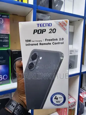 New Tecno Pop 20 128 GB Black