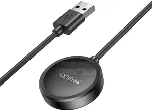 Yesido Ca161 Usb-a Samsung Watch Charging Cable, 1m Black