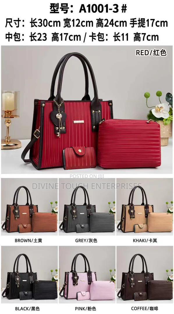 3in1ladies Hand Bags - thumbnail 4