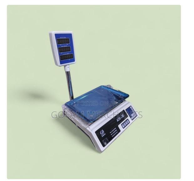 Acs Commercial Electronic Price Computing Scale With LCD Display - thumbnail 2