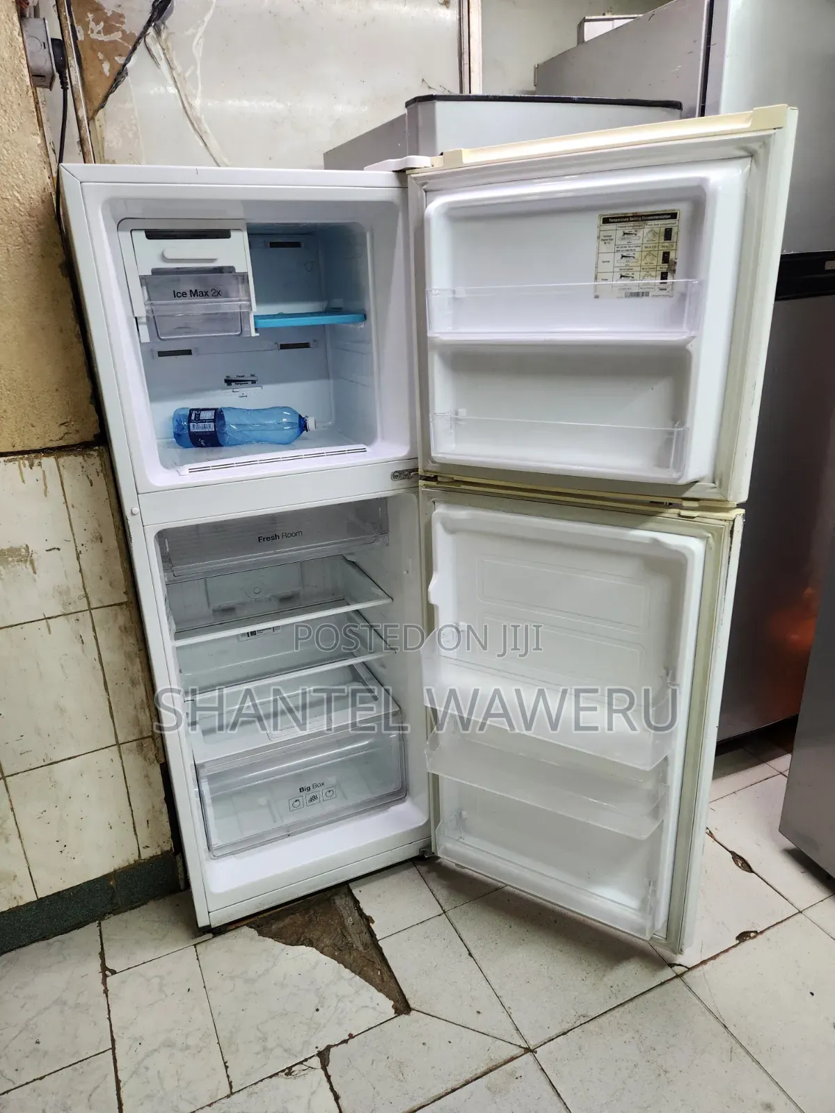 Power Saving Double Door Fridge 300litres