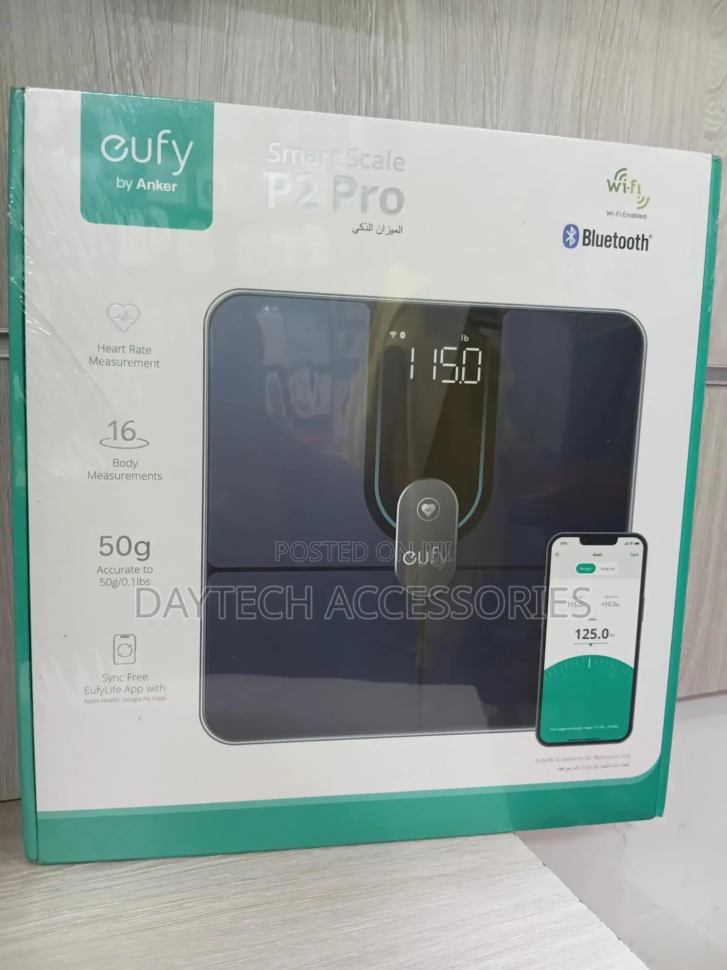 This Is A Eufy Smart Scale P2 Pro Digital Bathroom Scale.