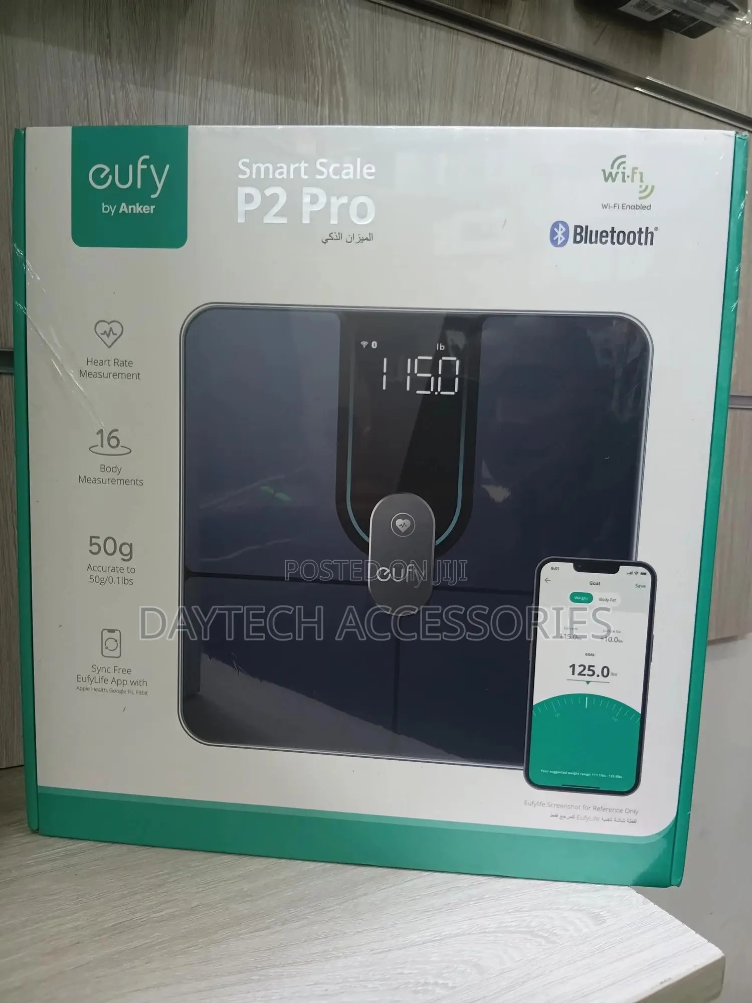 This Is A Eufy Smart Scale P2 Pro Digital Bathroom Scale.