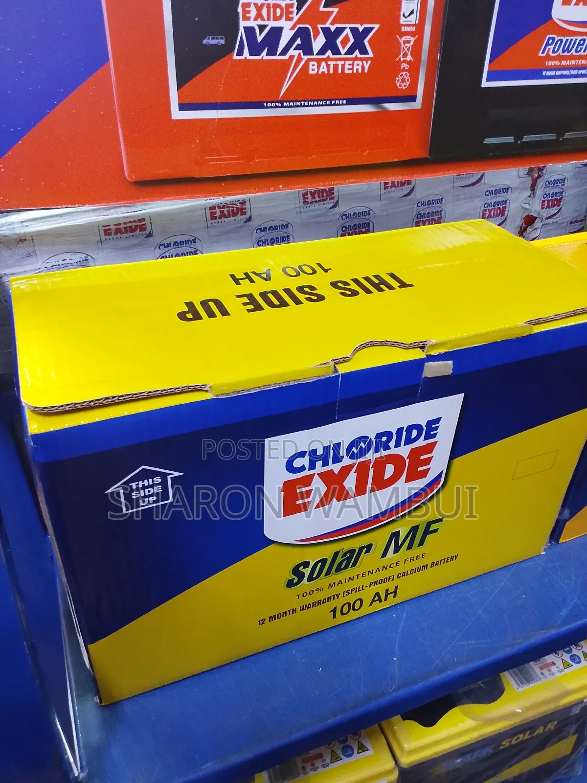 New Chloride Exide 100ah Solar Battery/100ah Chloride Exide Battery