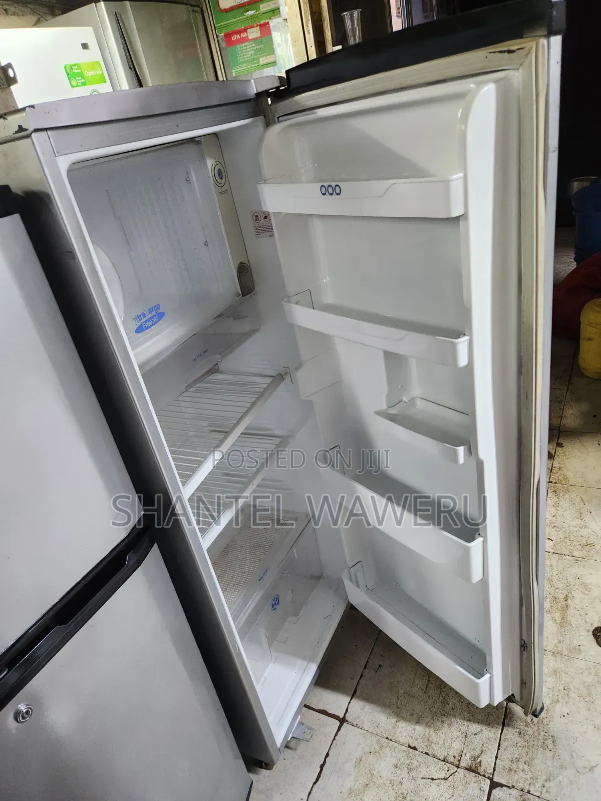 Lg Single Door Fridge Silver 180litres