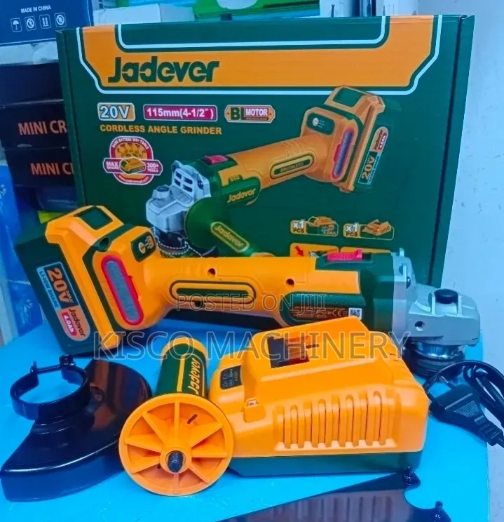 Jadever Cordless Brushless Angle Grinder/Cordless Grinder