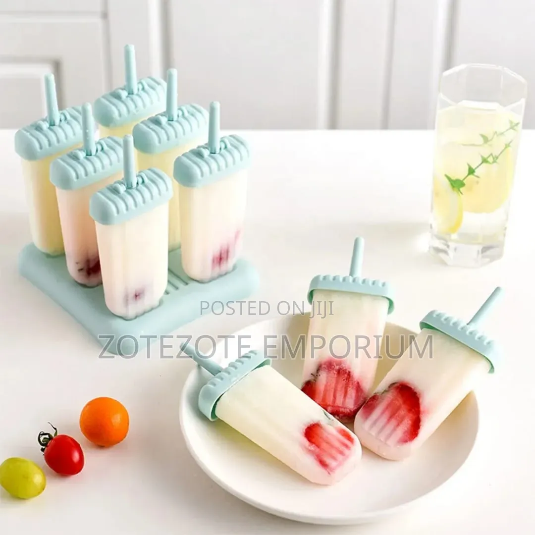6 Slot Ice Popsicle Mold