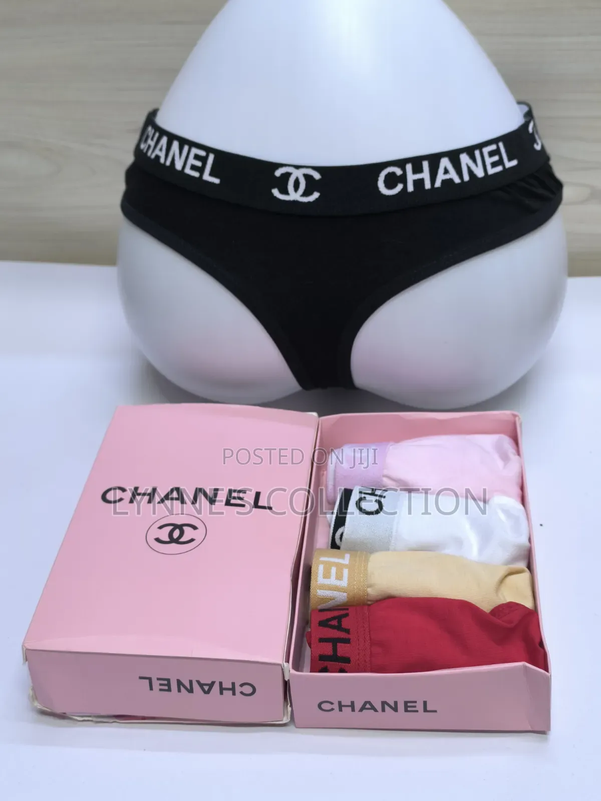 Channel Cotton Thongs. 5 PCS