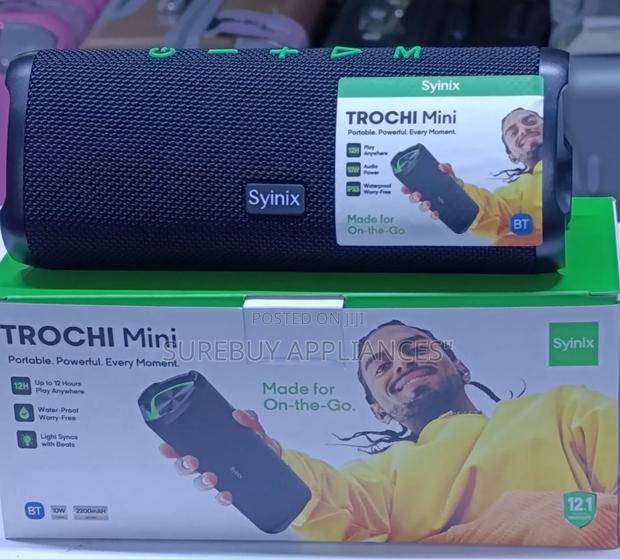 Syinix Trochi Mini Portable Wireless Speaker 12h Playtime