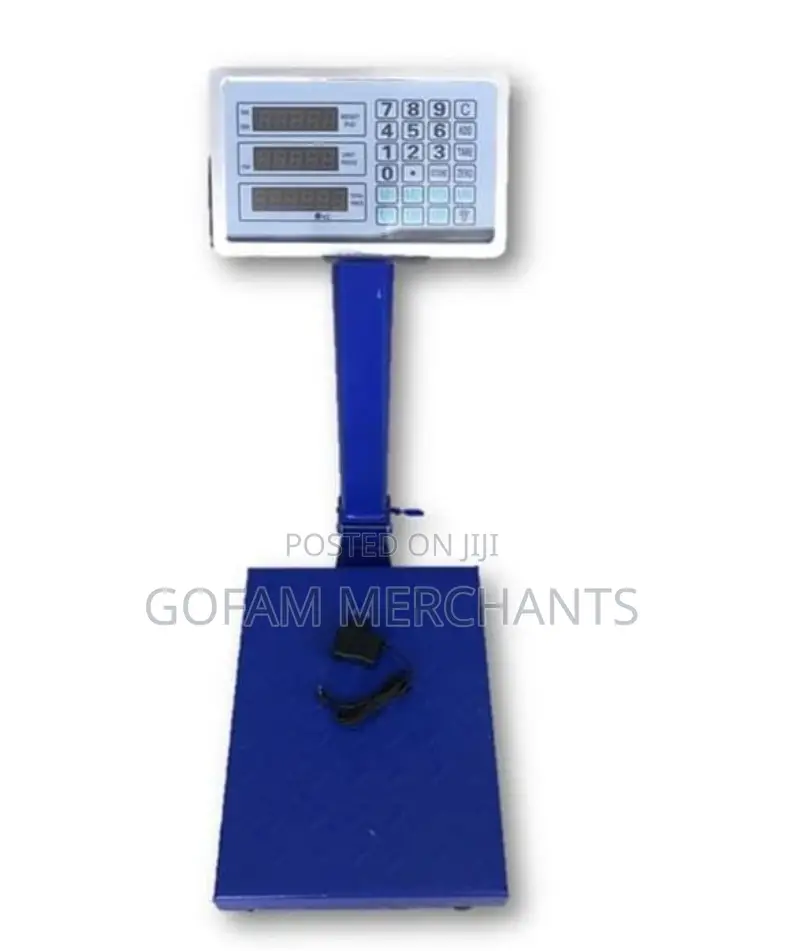 Industrial Platform Digital Parcel Weighing Heavy Duty 100kg Scales