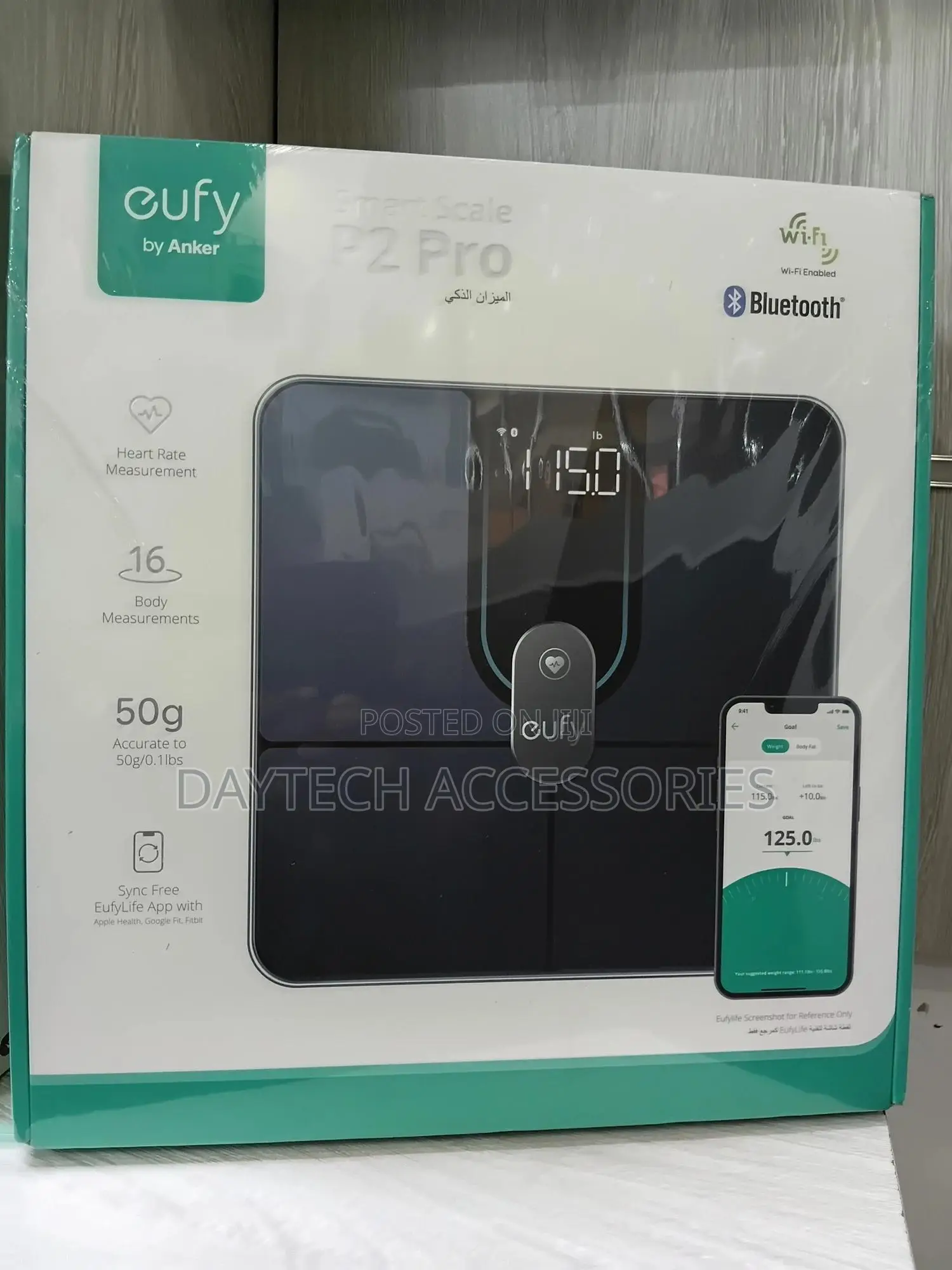 Anker - Eufy Smart Scale P2 Pro - Black