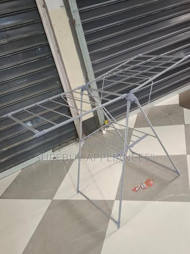 Portable Foldable Clothes Rack Heavy Duty
