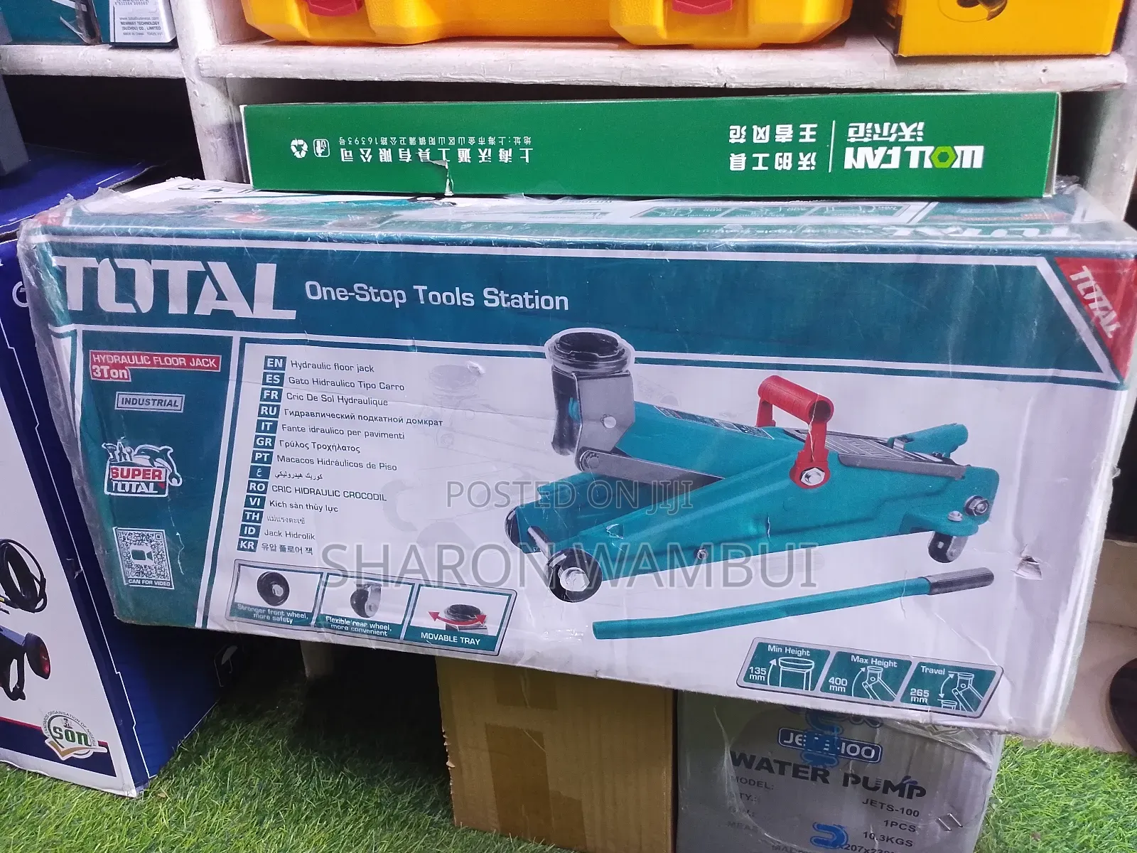 3ton Total Hydraulic Jack