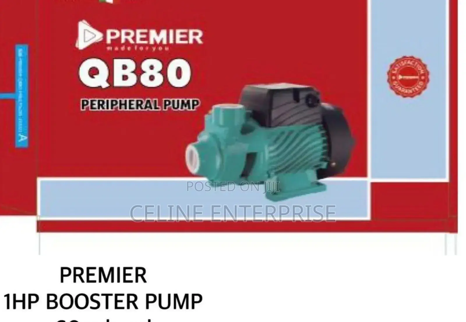 Premier Qb80 Booster Pump 1hp