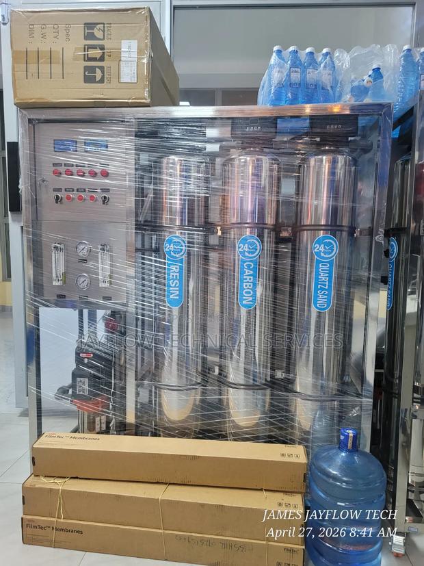 Full Stainless Steel Reverse Osmosis System 1000lph - main view