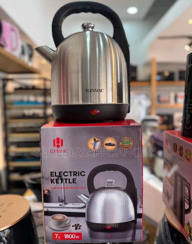 Portable 1.7 Litres Wireless Electric Kettle Auto Shut-Off