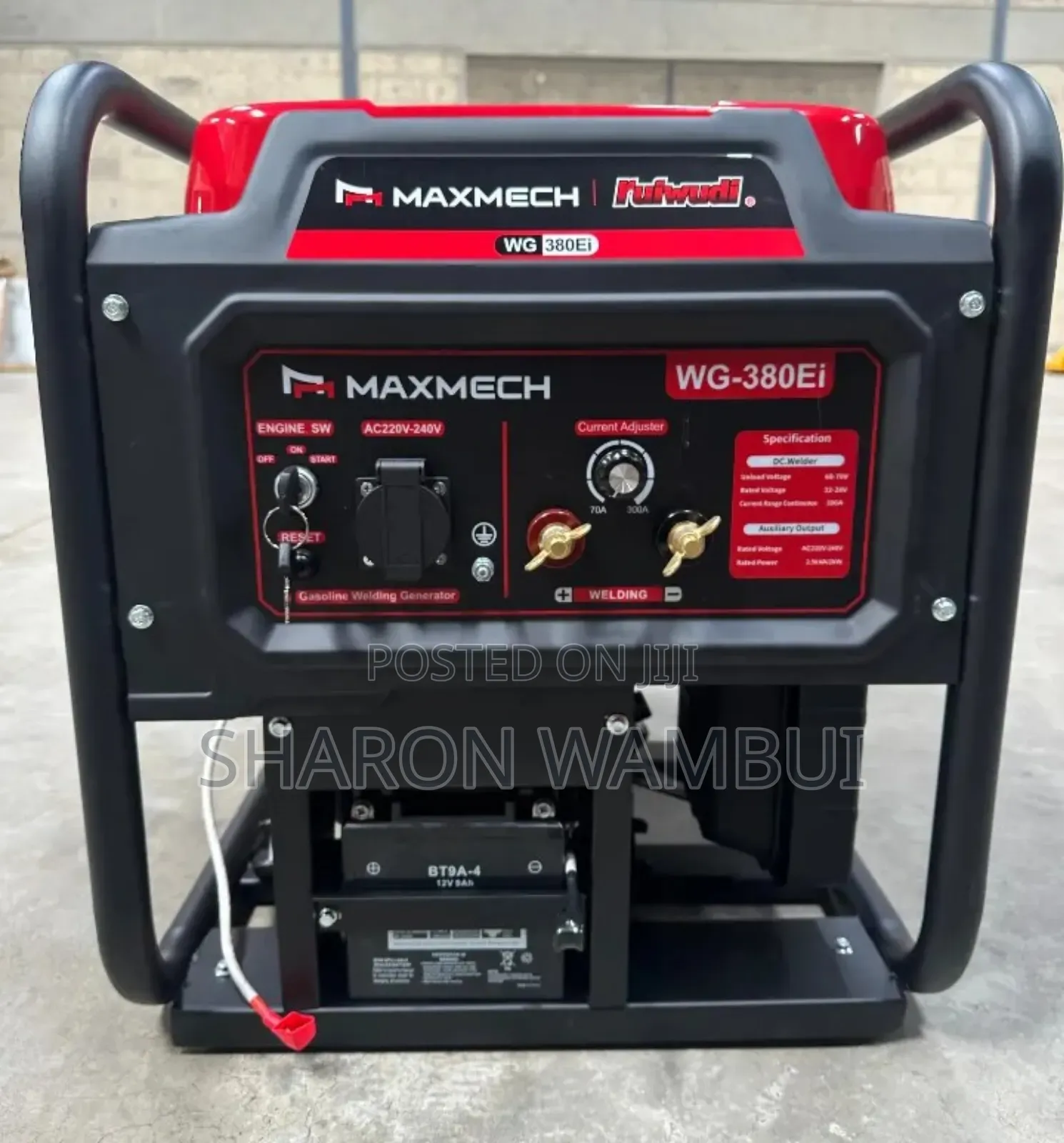 Maxmech Welding Generator Wg-380ei/Wg-380ei Maxmech Welding Generator