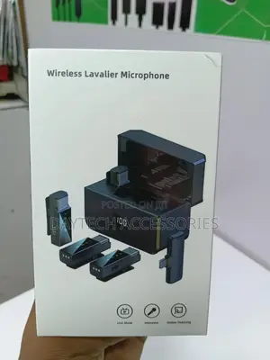 Zerfun 4-in-1 Wireless Lavalier Microphone System With a Charging Case