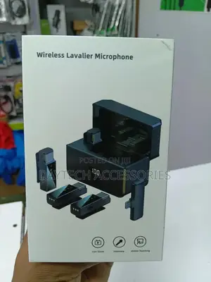 4-in-1 Noise Reduction Wireless Lavalier Microphone Set.