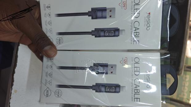 Yesido Ca138l Oled Cable, Smart Charging and Data Transfer for iPhonee - thumbnail 2