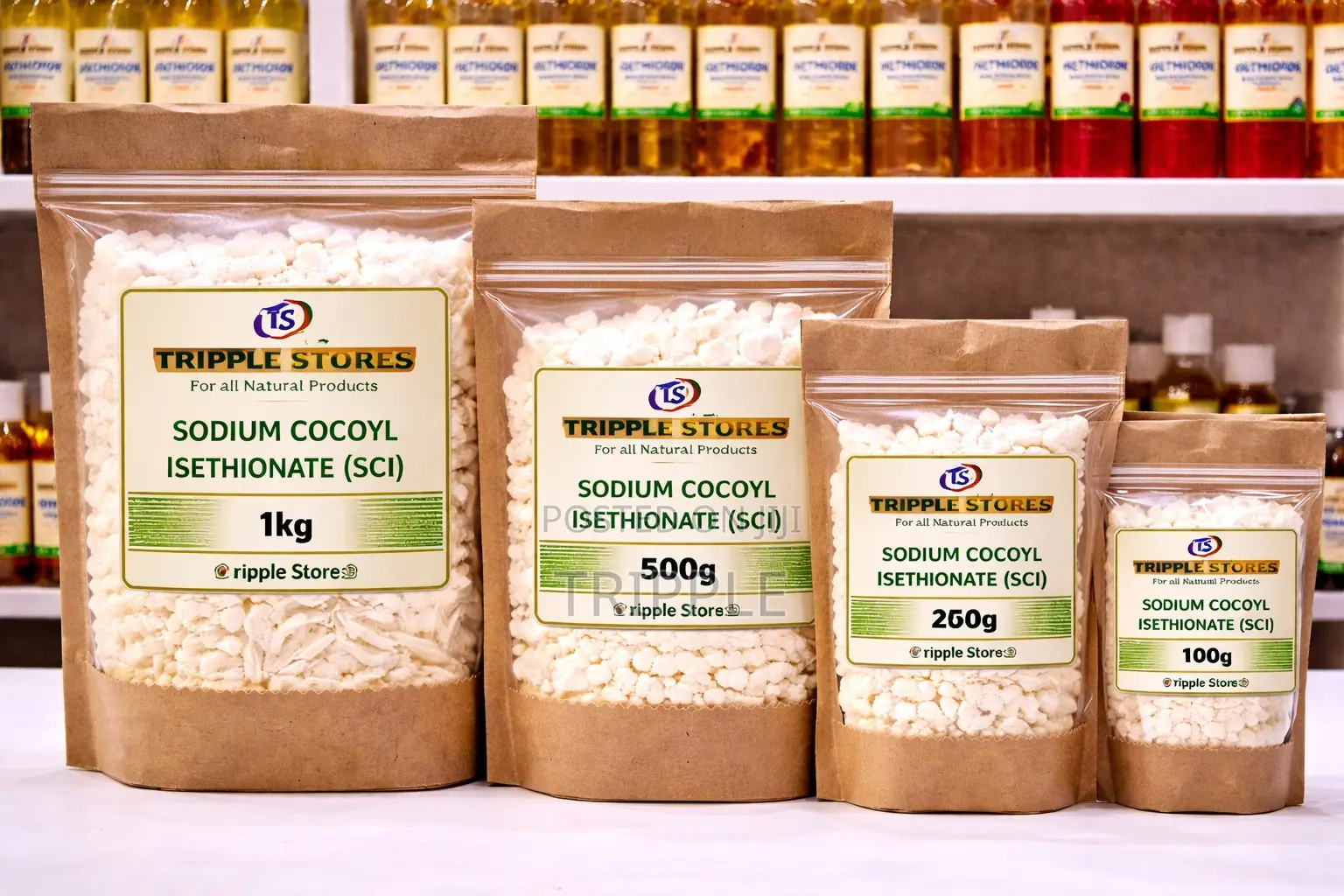 Sodium Cocoyl Isethionate (Sci) Powder, Noodles