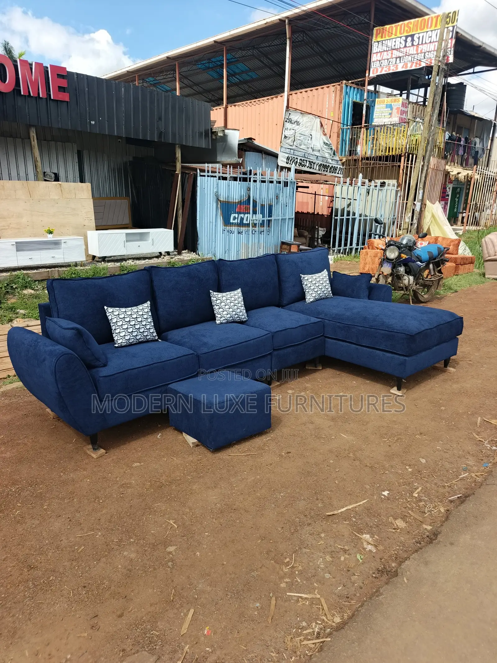 Vibe 7 Seater L Sofa/L Shaped Sofa/L Sofa