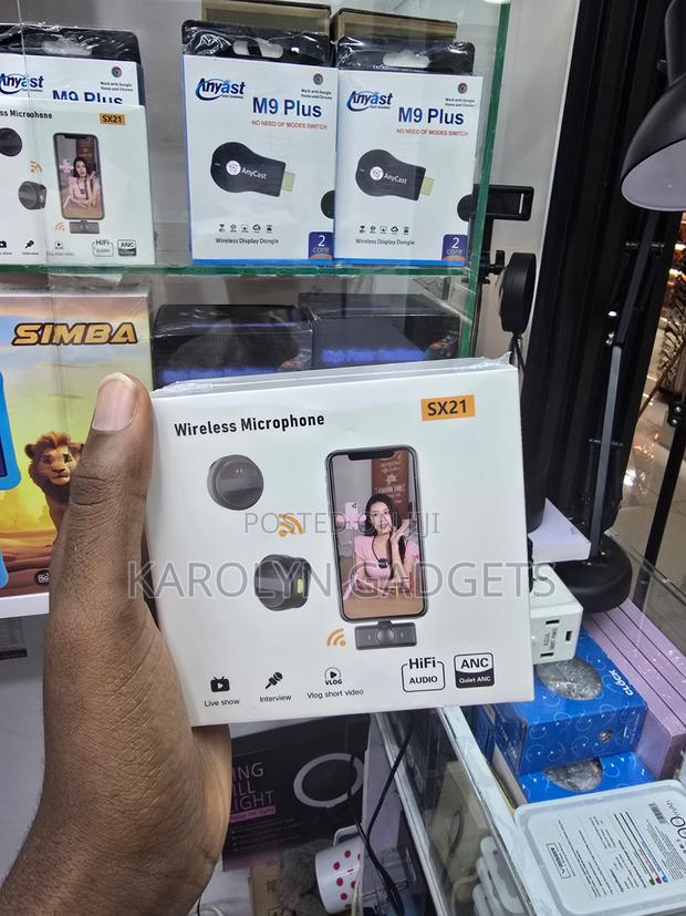 Sx21 Wireless Lavalier Mic iPhone Android Camera 20m - thumbnail 2