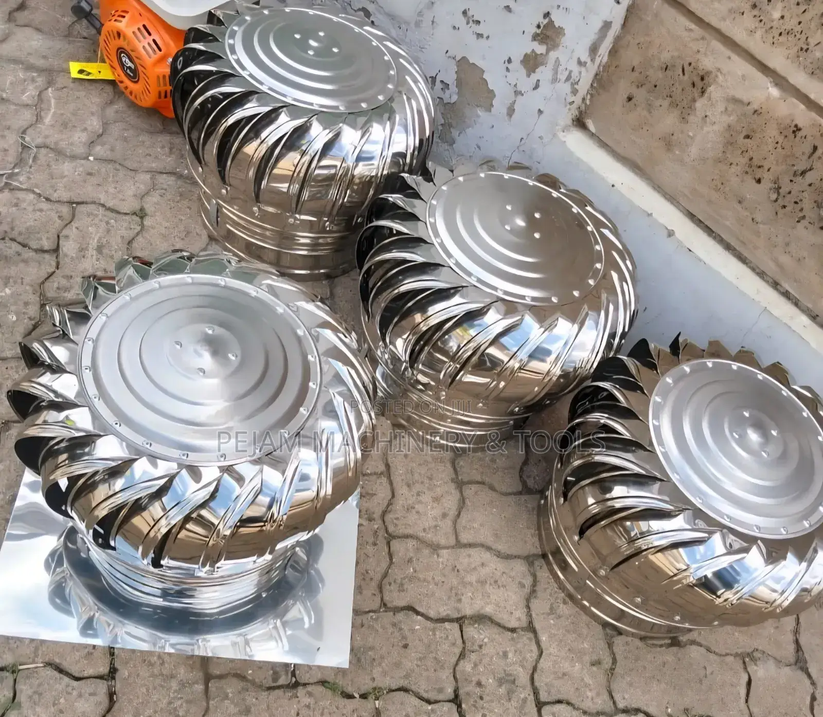 Wind Driven Cyclone/Roof Ventilators 300mm