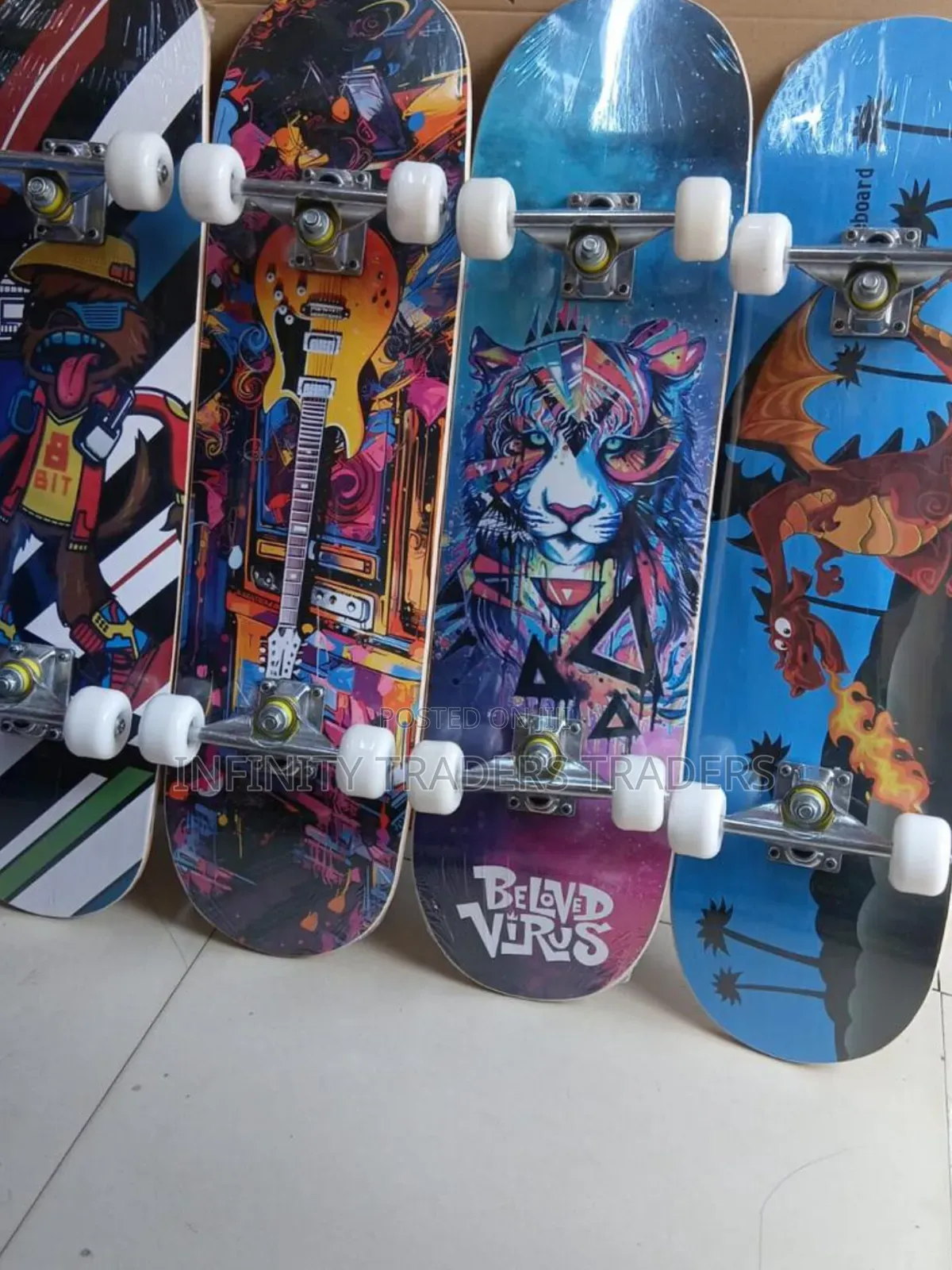 Long Skate Board 80cm Long